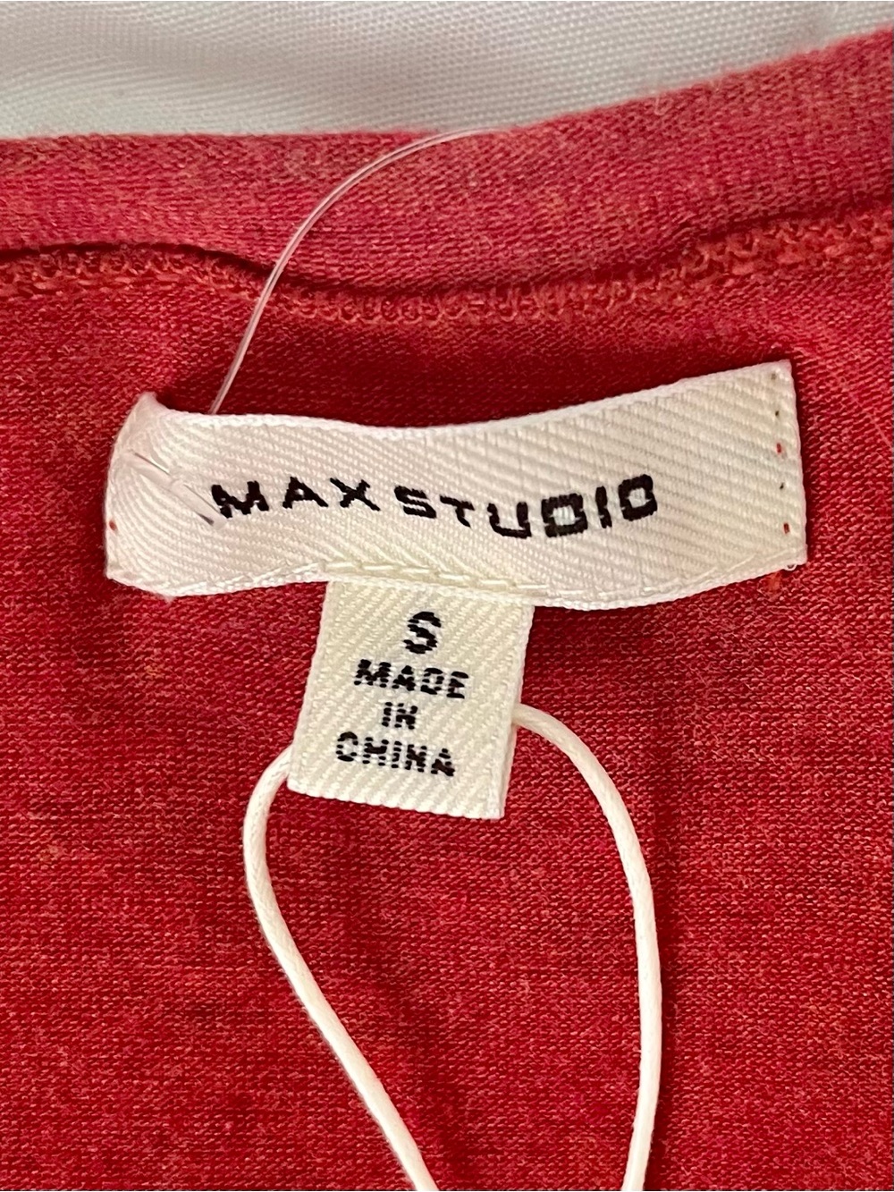 Max Studio Soft Crimson Red Sleeveless Fit-and-Flare Dress - Picture 13 of 15